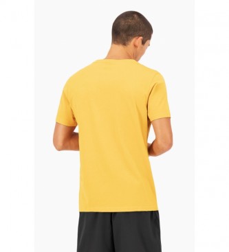 Champion Script Logo Print T-shirt yellow