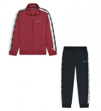 Champion Tracksuit Full Zip 216692 red, navy