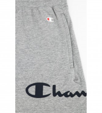 Champion Cotton lace-up shorts grey