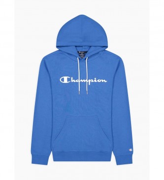 Champion Logo Cotton Terry sweatshirt blue