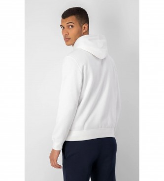 Champion Sweatshirt Fleece fleece quilted logo white