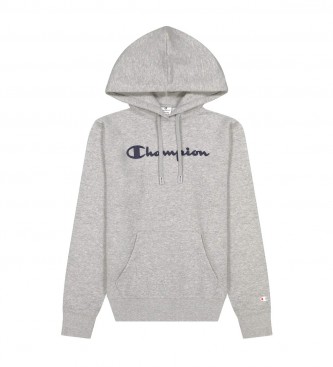 Champion Gray hooded sweatshirt