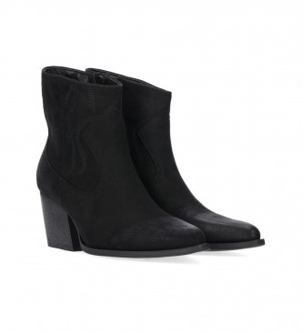 Chika10 Ankle Boots Apache 01 Black