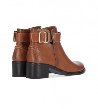 Chika10 Baiden 04 Leather Ankle Boots