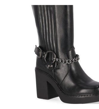 Chika10 Stiefel Berta 04 Schwarz