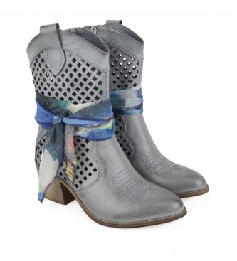 Chika10 Boots LILY 06 Light Blue