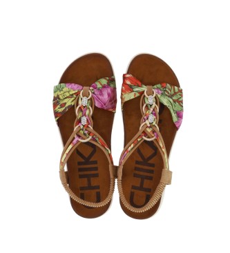 Chika10 Sandals Canelita 04 brown