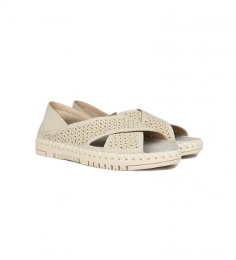 Chika10 Carmen 09 beige sandaler
