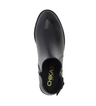 Chika10 Stiefelette Carnavales 07 Schwarz