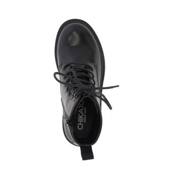 Chika10 Botas de tornozelo Dallas 01 Fe preto