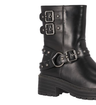 Chika10 Botas de tornozelo Dallas 10 Preto