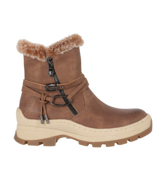 Chika10 Botas de tornozelo Frost 01 Castanho