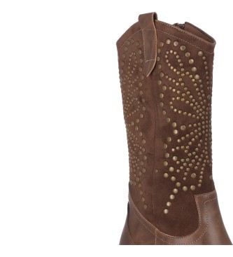 Chika10 Boots Fabiane 01 Brown