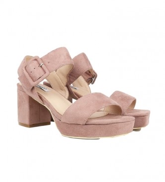 Chika10 Flora 12 pink sandals -Height: 6cm