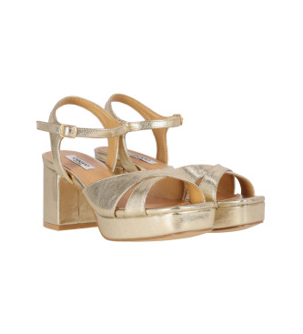 Chika10 Sandalen Flora 23 goud -Helphoogte 7cm