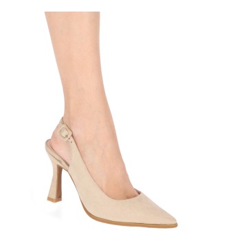 Chika10 Gabriela 06 beige shoes -Heel height 6cm