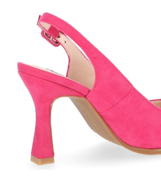 Chika10 Gabriela 06 chaussures roses - Hauteur du talon 6cm