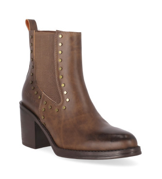 Chika10 Ankle Boots Georgia 01 Brown