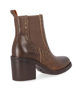 Chika10 Ankle Boots Georgia 01 Brown