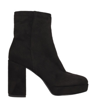 Chika10 Bottines en cuir Jasmin 06 Noir