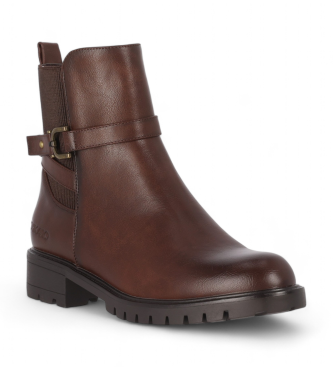 Chika10 Ankle boots Joyce 02 brown