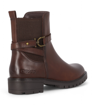 Chika10 Ankle boots Joyce 02 brown