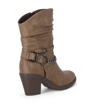 Chika10 Stiefelette Kurazo 37 taupe