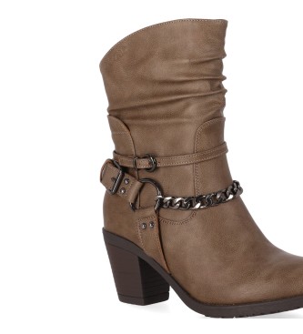 Chika10 Bottines Kurazo 37 taupe