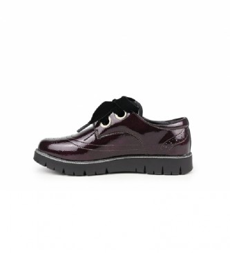 Chika10 Chaussures lilas 14 marrons