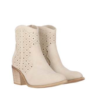 Chika10 Ankle boots Lily 28 beige