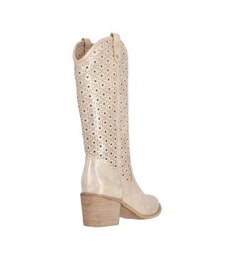 Chika10 Boots Lily 29 beige