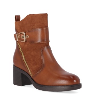 Chika10 Ankle boots Monna 04 brown