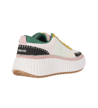 Chika10 Trainers Mow 01 white, pink