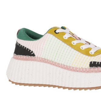 Chika10 Trainers Mow 01 white, pink