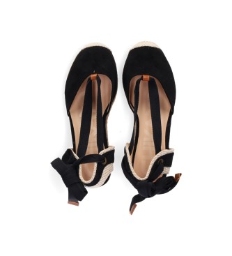 Chika10 Nadia Black Sandals - Heel height: 8cm