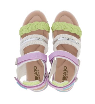 Chika10 Sandals New Agora 28 Purple