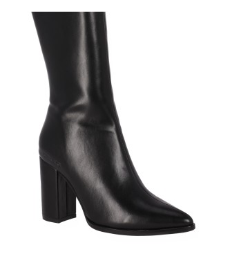 Chika10 Boots Pampera 01 black -Heel height 9cm