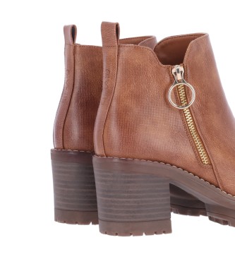 Chika10 Ankle boots Pilar 16 brown