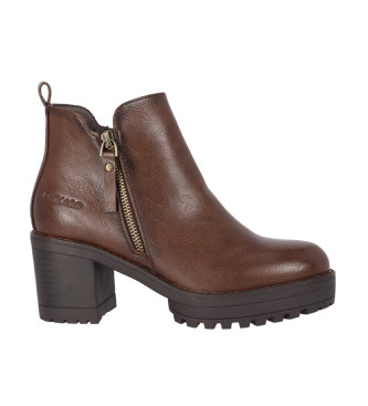 Chika10 Bottines Pilar 21 Marron