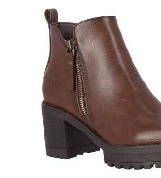 Chika10 Ankle Boots Pilar 21 Brown