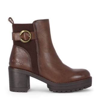 Chika10 Bottines Pilar 24 marron