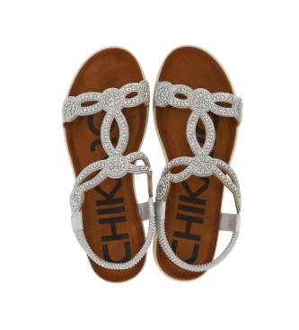 Chika10 Prinsesa 02 silver sandals