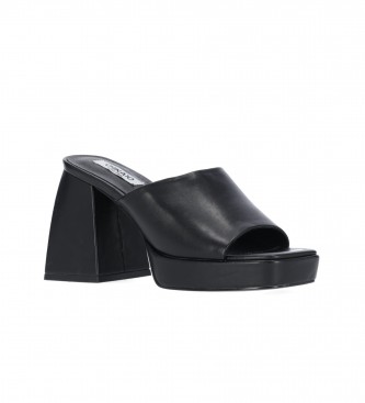 Chika10 Sandals Pum 02 black -Height heel 8cm