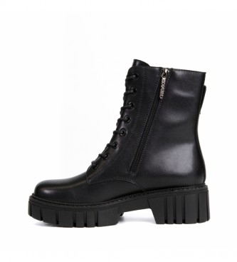 Chika10 Leather ankle boots Rockera 01 black