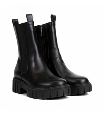 Chika10 Leather ankle boots Rockera 04 black