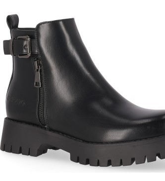 Chika10 Stiefelette Strong 03 Schwarz