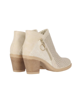 Chika10 Ankle boots Tonia 14 beige