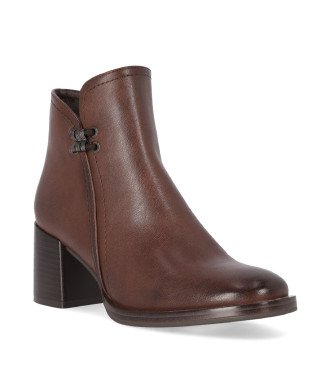 Chika10 Ankle Boots Tukana 02 Brown