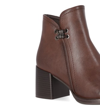 Chika10 Ankle Boots Tukana 02 Brown