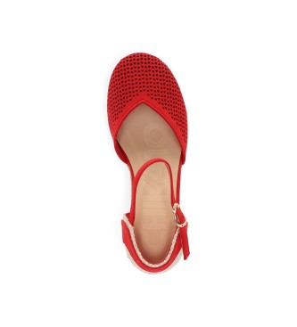 Chika10 Sandales Ursula 10 rouge